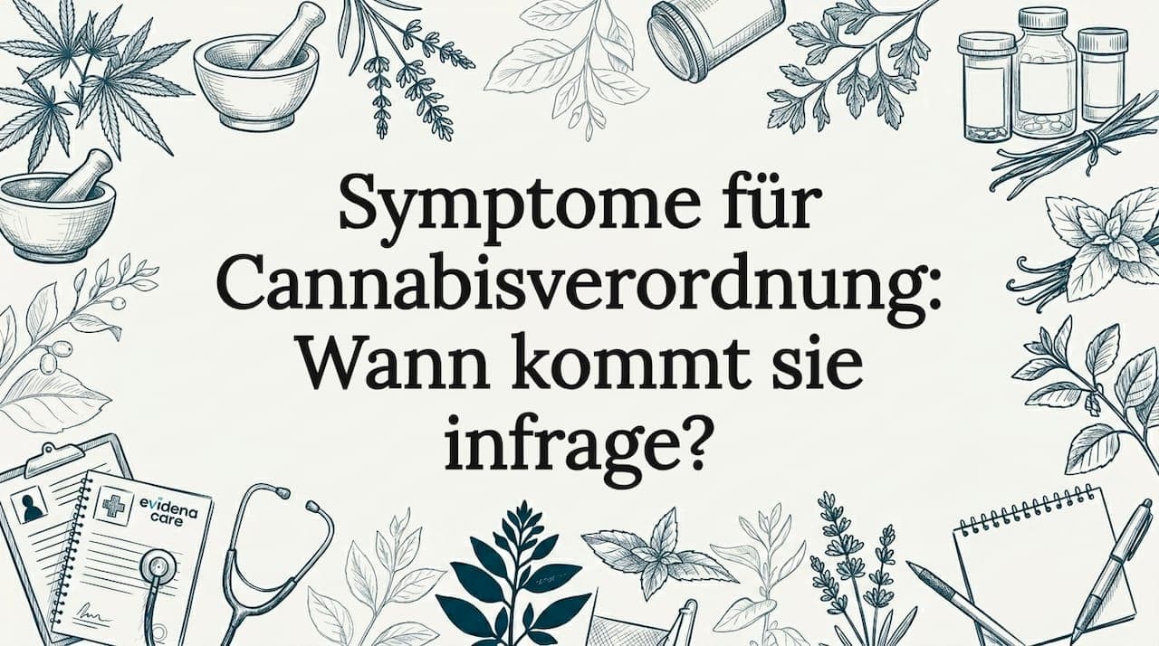 Symptome für Cannabisverordnung: Wann kommt sie infrage?