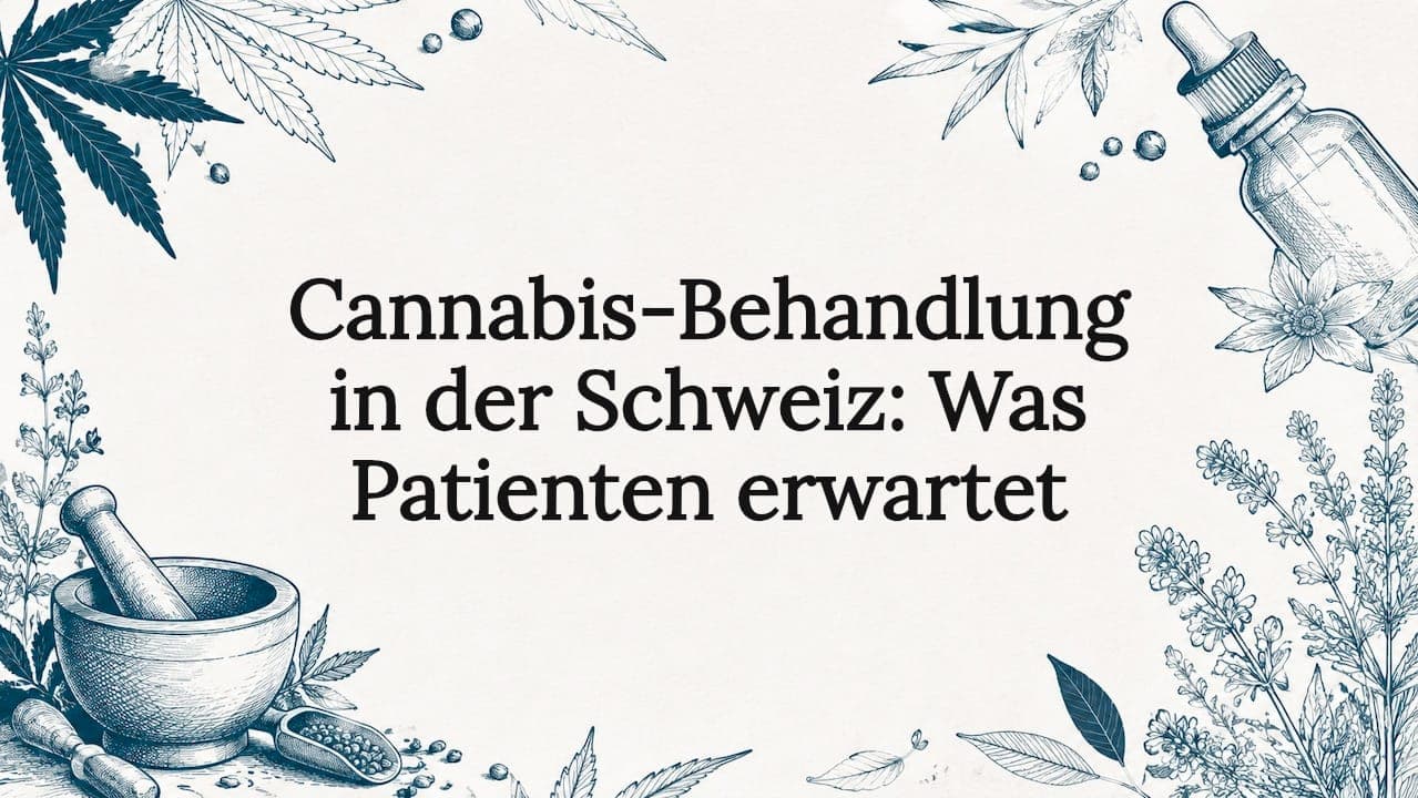 Cannabis-Behandlung in der Schweiz: Was Patienten erwartet