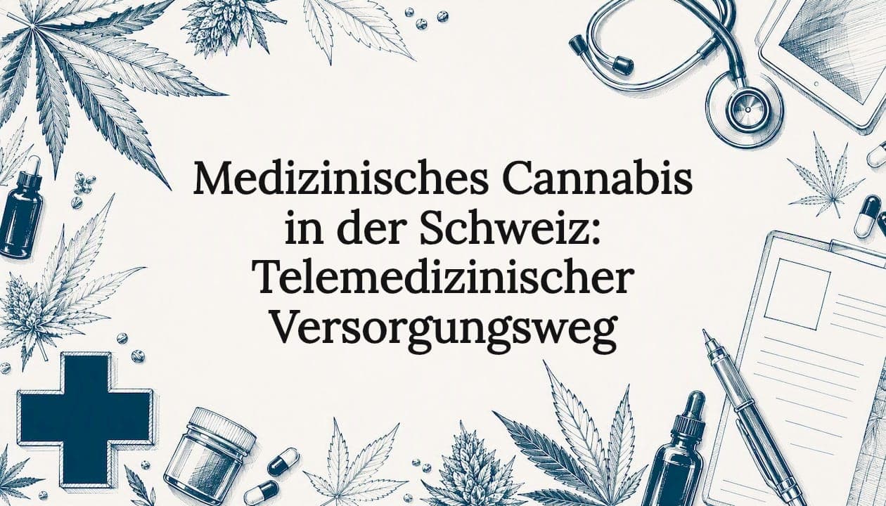 Medizinisches Cannabis in der Schweiz: Telemedizinischer Versorgungsweg