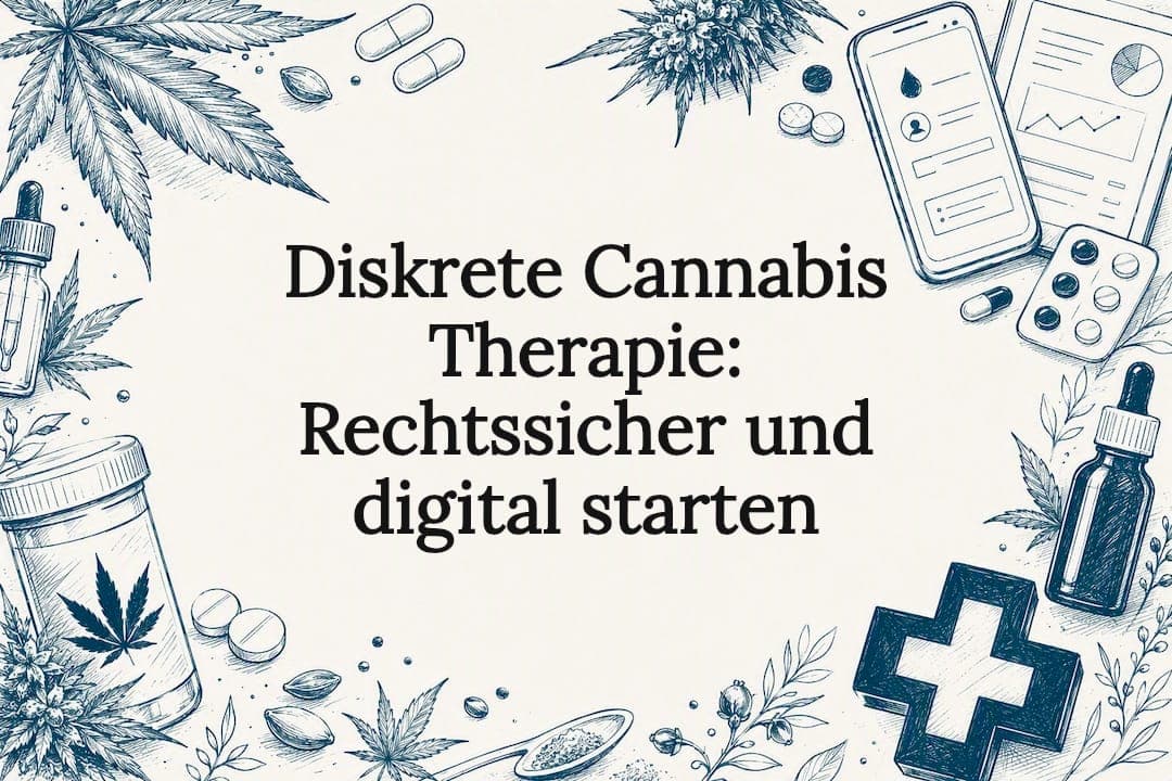 Diskrete Cannabis Therapie: Rechtssicher und digital starten