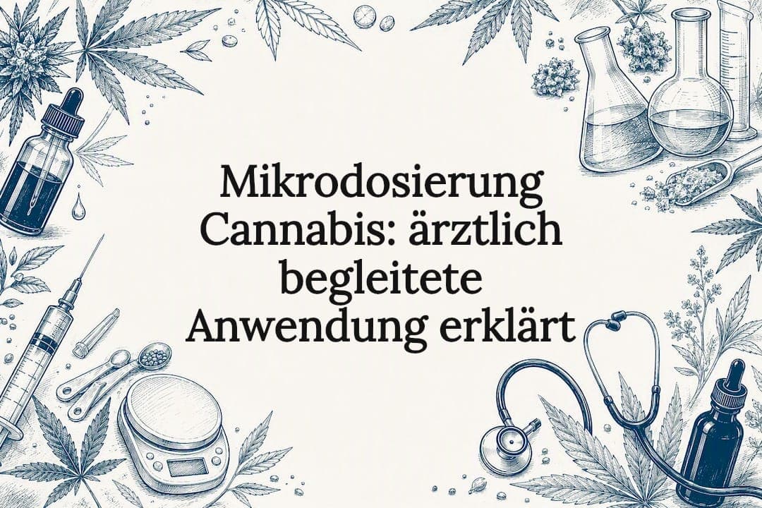 Mikrodosierung Cannabis: ärztlich begleitete Anwendung erklärt