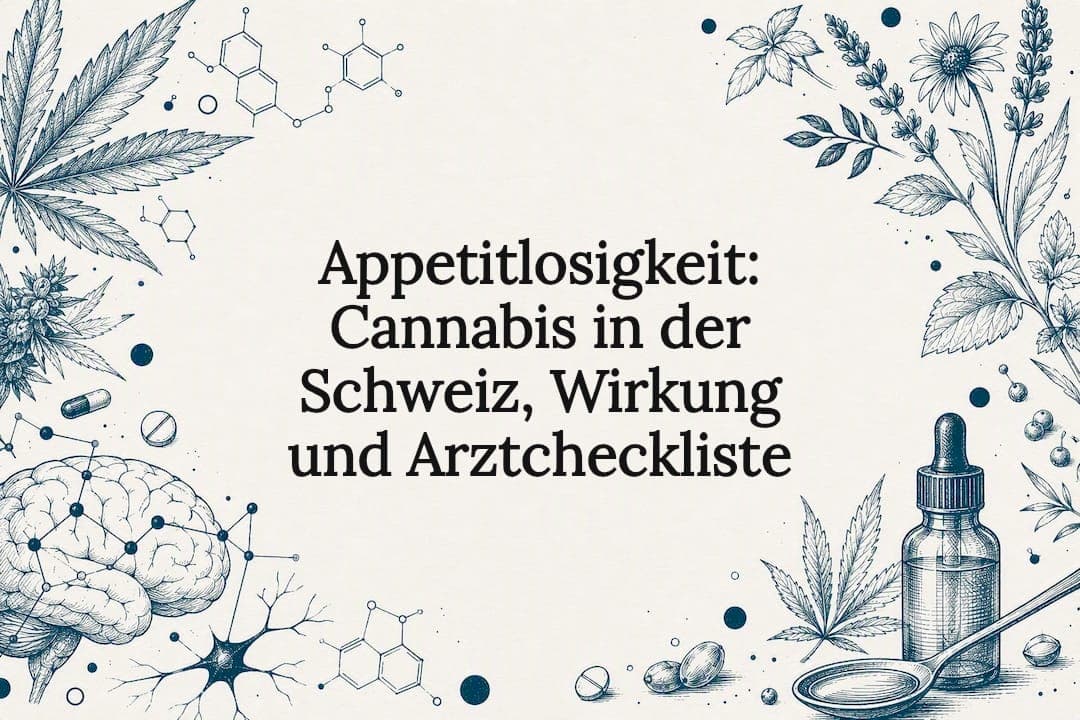 Appetitlosigkeit: Cannabis in der Schweiz, Wirkung und Arztcheckliste